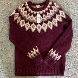 L.L. bean, brand new women’s sweater!